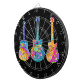 GUITARS DART BOARD DARTBORD (Voorkant Rechts)