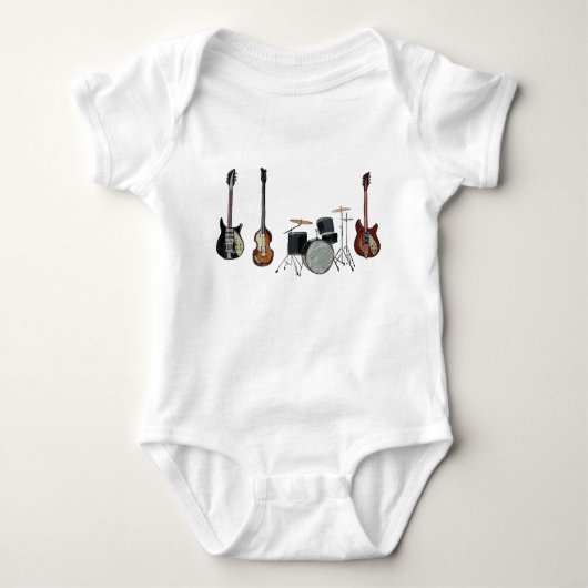 guitars & drum romper (Voorkant)