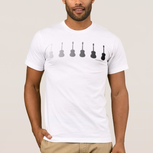 Guitars Fade to Black T-shirt (Voorkant)