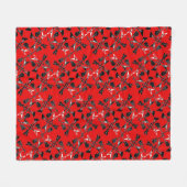 Guitars Fleece Blanket Deken (Voorkant (Horizontaal))