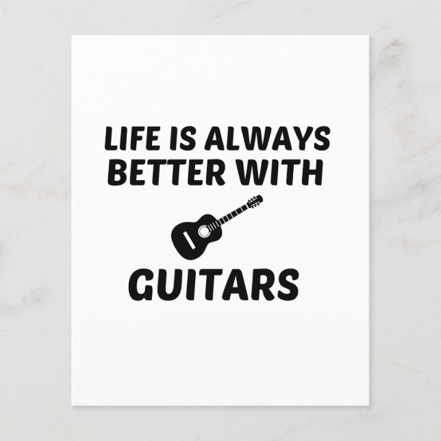 GUITARS LIFE IS BETER (Voorkant)