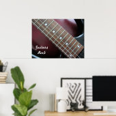 Guitars Rock Electric Guitar Poster (Thuiskantoor)