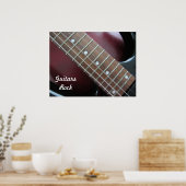 Guitars Rock Electric Guitar Poster (Keuken)