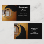 Guitars Sensational Music Visitekaartje (Voorkant / Achterkant)