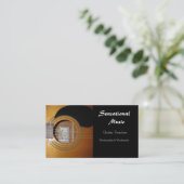 Guitars Sensational Music Visitekaartje (Staand voorkant)