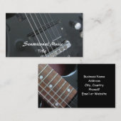 Guitars Sensational Music Visitekaartje (Voorkant / Achterkant)