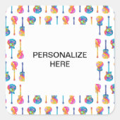 GUITARS  STICKER (Voorkant)