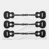 Guitars Towel Theedoek (Horizontaal)