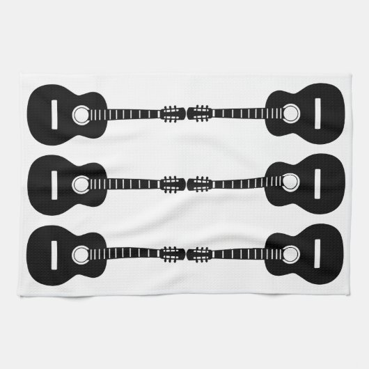 Guitars Towel Theedoek (Horizontaal)