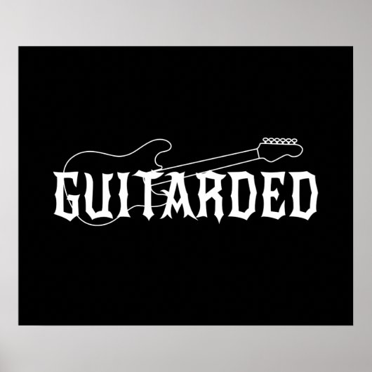 Guitbaard Poster (Voorkant)