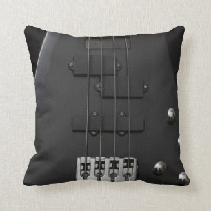 Guitbassin zwart kussen