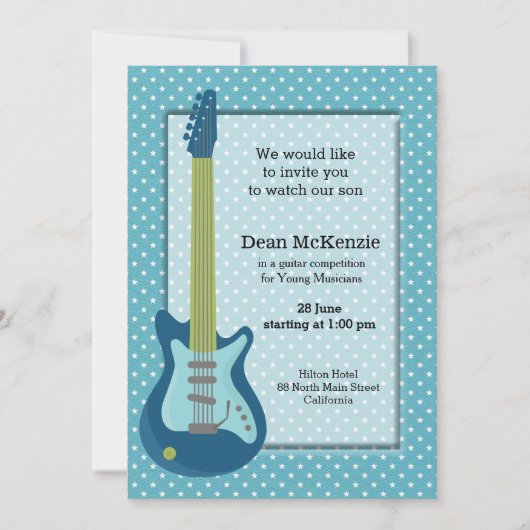 Guitenwedstrijd Kaart (Voorkant)