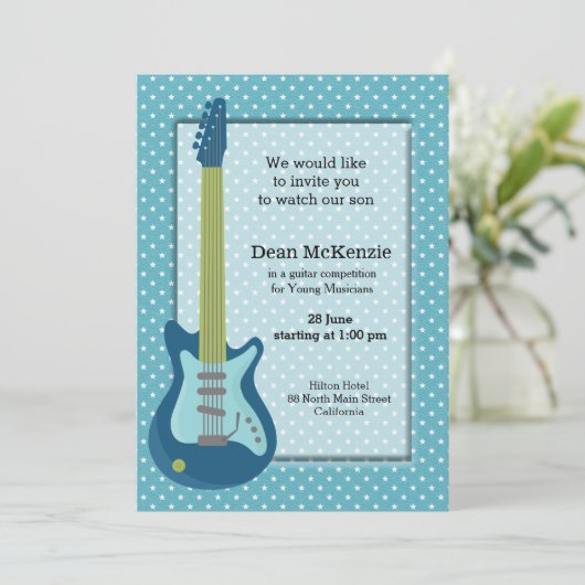 Guitenwedstrijd Kaart (Staand voorkant)