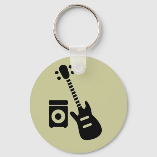 Guiter/versterker Sleutelhanger (Voorkant)