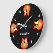 Guiters ontwerpwandklok grote klok (Hoek)