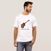 Guiters zijn cool. t-shirt (Voorkant volledig)