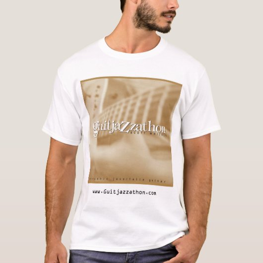 Guitjazzathon CD T-shirt (Voorkant)