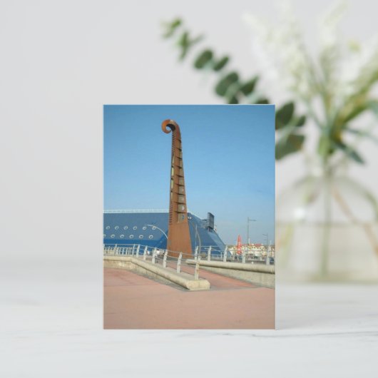 Guitsculptuur, Blackpool Briefkaart (Staand voorkant)