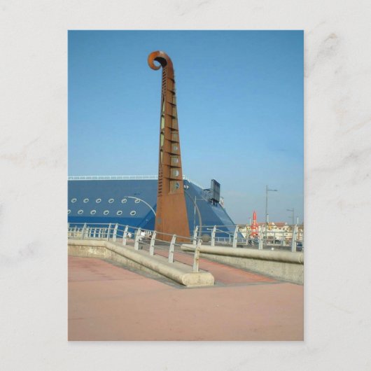 Guitsculptuur, Blackpool Briefkaart (Voorkant)