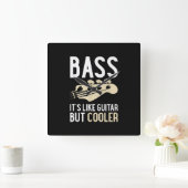 Guitse Lover| Het is net als gitaar, maar koeler Vierkante Klok (Huis)