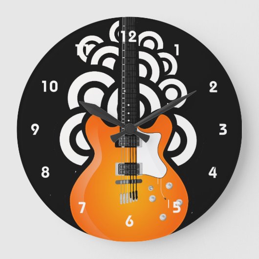 Guitse ontwerpwandklok grote klok (Voorkant)