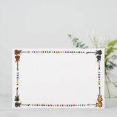 Guituitrusting Briefpapier (Staand voorkant)