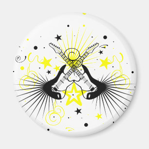 Guitvormig ontwerp magneet