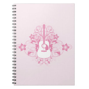 Guitvormig ontwerp notitieboek