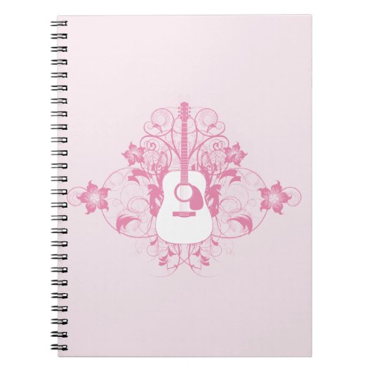 Guitvormig ontwerp notitieboek (Voorkant)