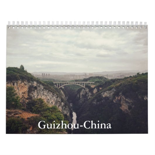 Guizhou-China Kalender (Hoes)