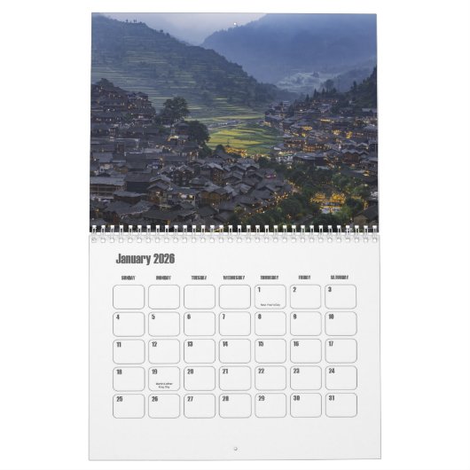 Guizhou-China Kalender (Jan 2026)