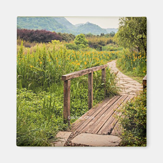 Guizhou, schilderachtig foto van China, Magneet (Voorkant)