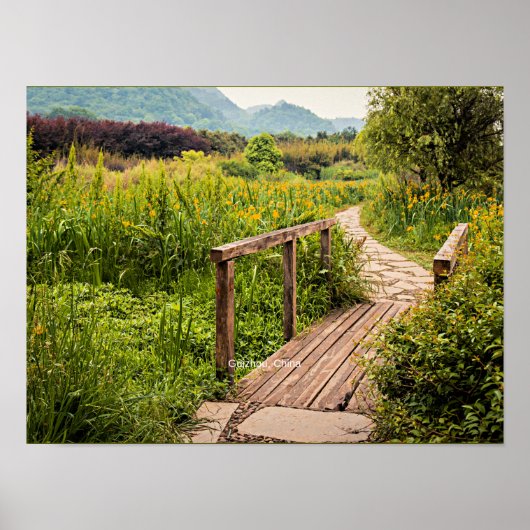 Guizhou, schilderachtig foto van China, Poster (Voorkant)