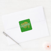 Gujarat Vierkante Sticker (Envelop)