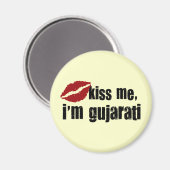Gujrati Kiss Magneet (Voorkant / Achterkant)