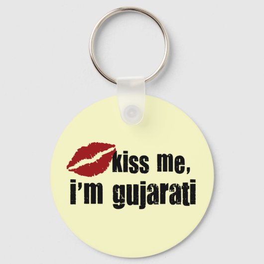 Gujrati Kiss Sleutelhanger (Voorkant)