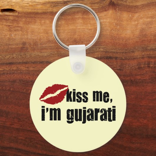 Gujrati Kiss Sleutelhanger (Voorkant)