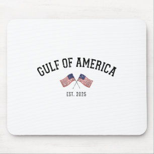 GUL-F Retro of America EST 2025 Amerikaanse vlag Muismat