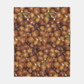 Gulab Jamun Dessert Sweet Food Fleece Deken (Voorkant)