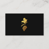 Gulden "3-D"-druiven Visitekaartje (Achterkant)