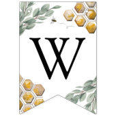 Gulden bij en Eucalyptus aangepaste tekst Vlaggetjes (Eerste vlag)