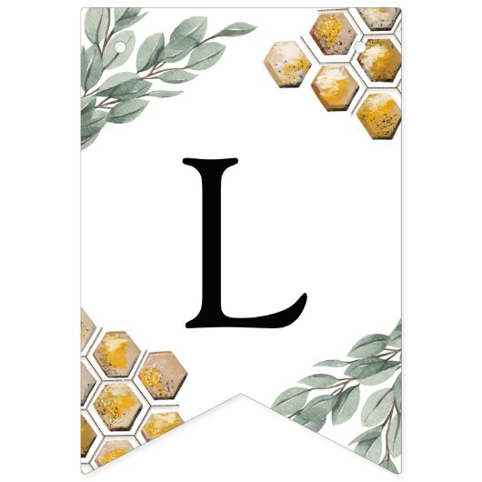 Gulden bij en Eucalyptus aangepaste tekst Vlaggetjes (Derde vlag)