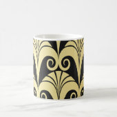 Gulden glans. Goud  deco geomet Koffiemok (Center)