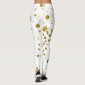 Gulden gliters mooi leggings (Achterkant)