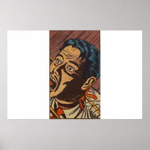 Gulden jaren '80: gruwelijke stripverhalen   enge  poster