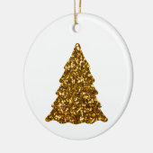 Gulden kerstbomen keramisch ornament (Links)