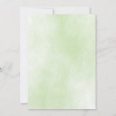 Gulden Lijst en bloemen Kaart (Achterkant)