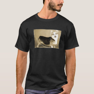 Gulden Ratio Corgi Fibonacci Spiraal Wiskunde T-shirt