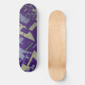 gulden snede Paarse Persoonlijk Skateboard (Voorkant)