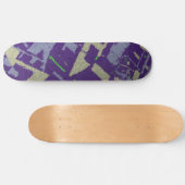 gulden snede Paarse Persoonlijk Skateboard (Horizontaal)